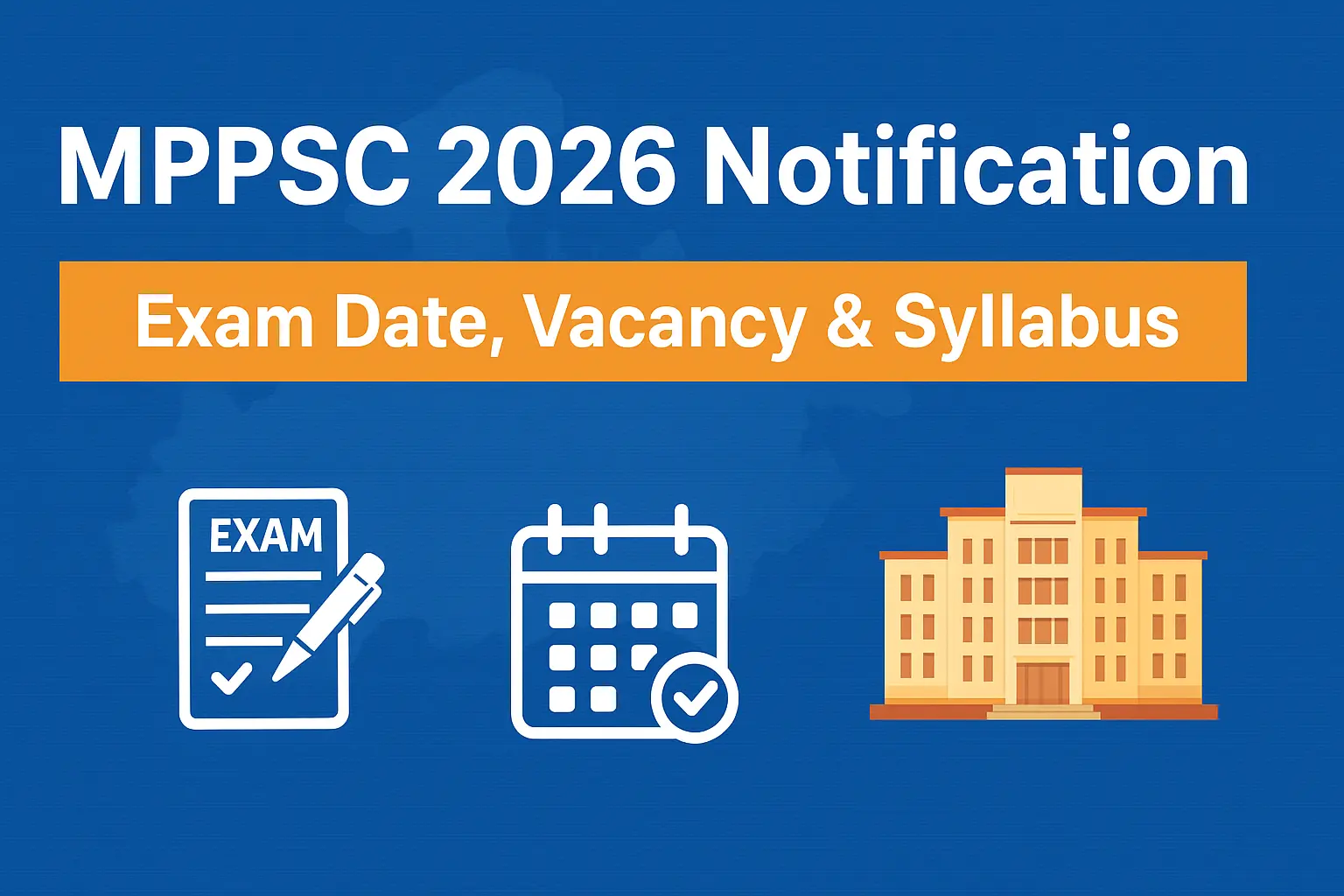 MPPSC 2026 Notification exam date and syllabus details