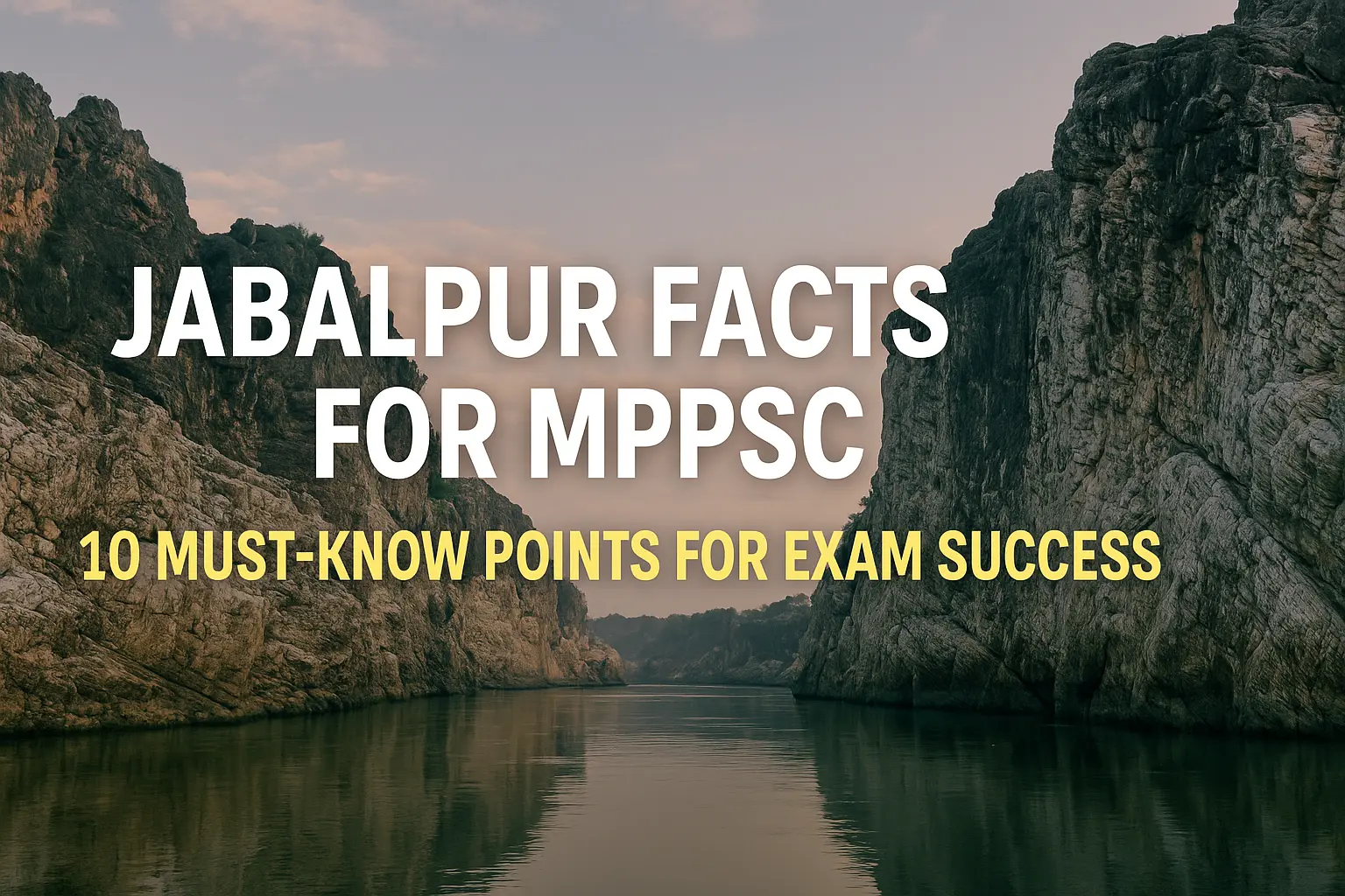 Jabalpur facts for MPPSC
